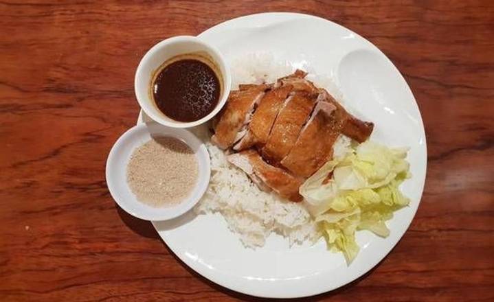 Crispy Chicken with Rice / 炸子鸡饭